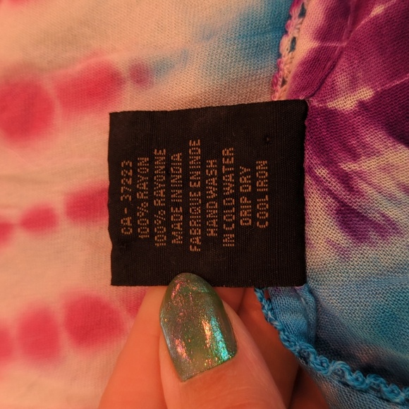 Tye Dye Sun Dress - Picture 7 of 7